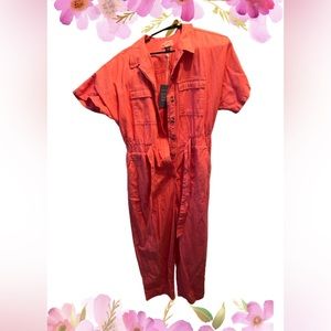 NWT Coral universal thread jumpsuit